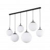 ESME WHITE LAMPA WISZĄCA 6 PŁ  LISTWA  Tk Lighting