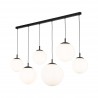 ESME WHITE LAMPA WISZĄCA 6 PŁ  LISTWA  Tk Lighting
