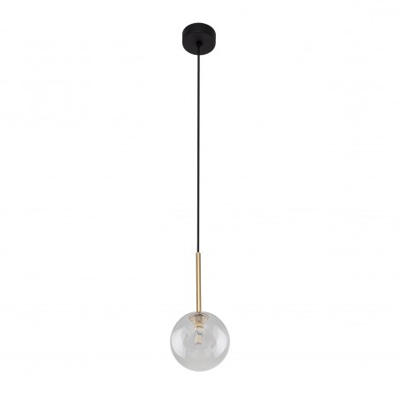 NILOS BLACK / GOLD LAMPA WISZACA 1  Tk Lighting