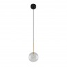 NILOS BLACK / GOLD LAMPA WISZACA 1  Tk Lighting