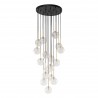 NILOS BLACK / GOLD LAMPA WISZACA 17  Tk Lighting