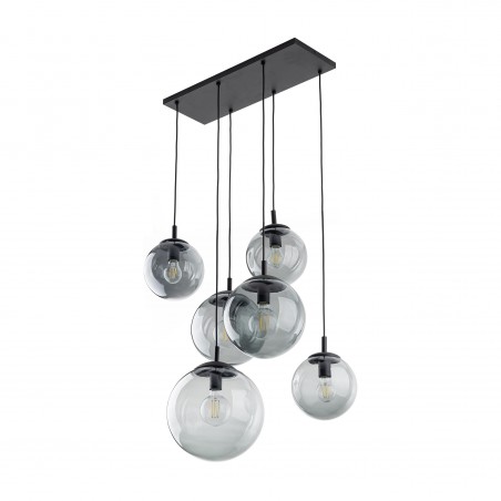 ESME GRAPHITE LAMPA WISZĄCA 6 PŁ  Tk Lighting