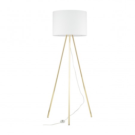 UMBERTO WHITE GOLD LAMPA PODŁOGOWA 1  Tk Lighting