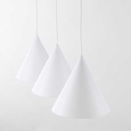 CONO WHITE LAMPA WISZĄCA 3 LISTWA Tk Lighting
