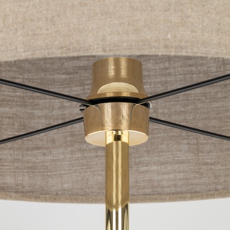 UMBERTO LINEN GOLD LAMPA PODŁOGOWA 1  Tk Lighting