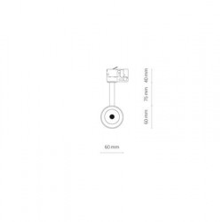 Reflektor CTLS MILO LED WHITE 15W, 3000K 8766 Nowodvorski