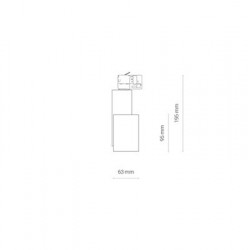 Reflektor CTLS NEA LED WHITE 20W, 4000K 8756 Nowodvorski