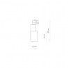 Reflektor CTLS NEA LED WHITE 20W, 4000K 8756 Nowodvorski