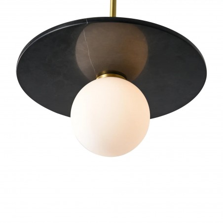 Lampa Wisząca Bilo III 1xG9 czarny PL0136-BK YASKR