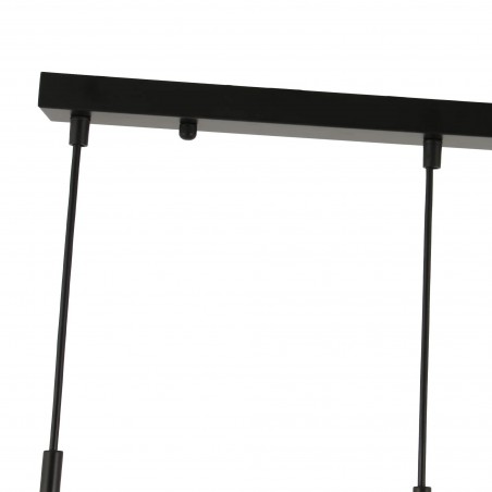 Lampa Wisząca Malika 3xE27 czarny PL0140-3 YASKR