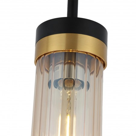 Lampa Wisząca Malika 1xE27 czarny PL0140-1 YASKR