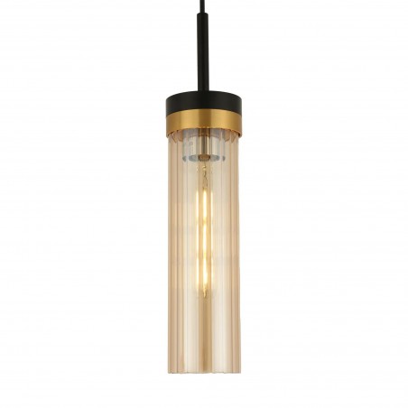 Lampa Wisząca Malika 1xE27 czarny PL0140-1 YASKR