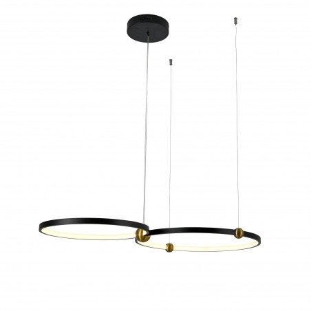 Lampa Wisząca Kido M LED czarny PL0139 YASKR