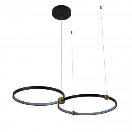 Lampa Wisząca Kido M LED czarny PL0139 YASKR