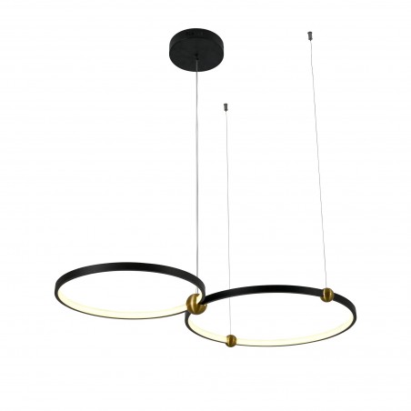 Lampa Wisząca Kido M LED czarny PL0139 YASKR