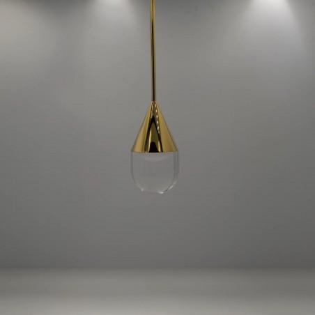 Lampa Wisząca Nata 1xLED złota PL0104-GD YASKR