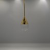 Lampa Wisząca Nata 1xLED złota PL0104-GD YASKR