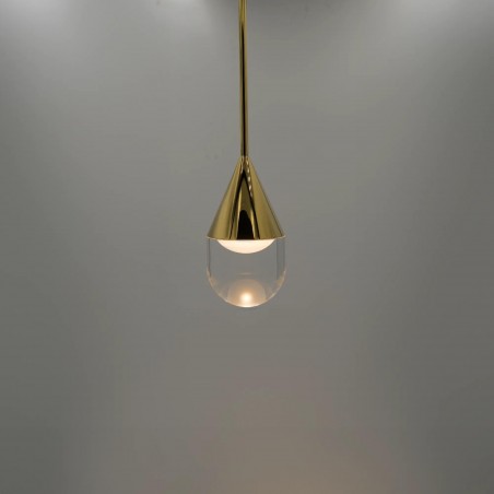 Lampa Wisząca Nata 1xLED złota PL0104-GD YASKR