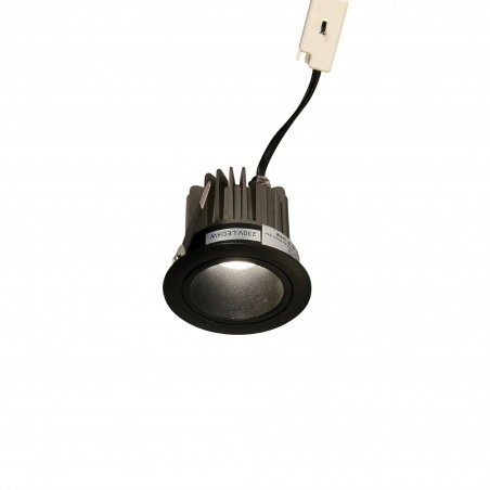 Oczko podtynkowe Pik LED czarne RL0106-CCT-BK YASKR