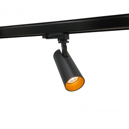Reflektor do szynoprzewdów 3F Luba 1xLED czarny TRA0103-BK YASKR