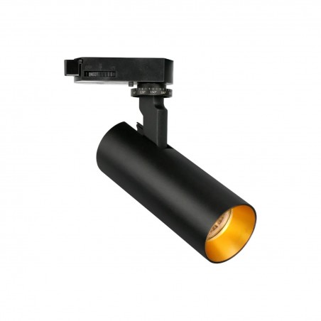 Reflektor do szynoprzewdów 3F Luba 1xLED czarny TRA0103-BK YASKR