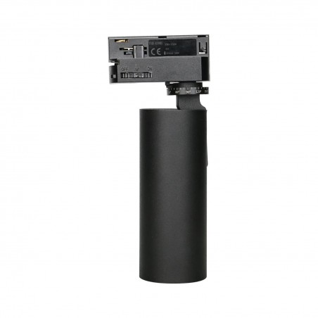 Reflektor do szynoprzewdów 3F Luba 1xLED czarny TRA0103-BK YASKR