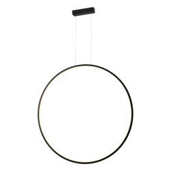 Lampa Wisząca Loop M 1xLED czarna IP44 PL0119-85-BK YASKR