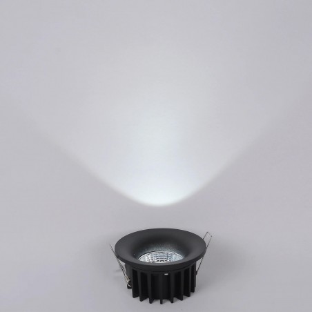 Oczko podtynkowe Cirro 1xLED czarne RL0104-CCT-BK YASKR
