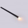 Lampa Wisząca Elin 1xLED czarna IP44 PL0123-BK YASKR