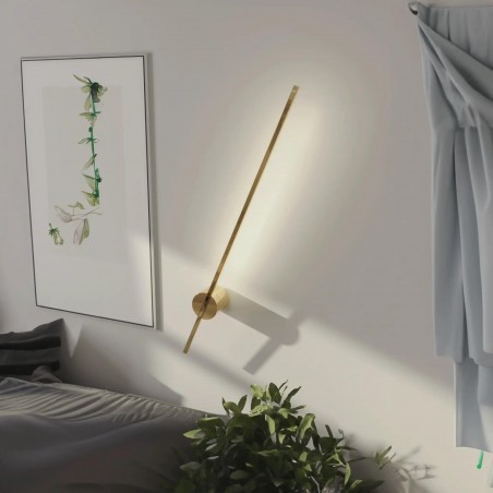 Kinkiet Chloe 1xLED złoty IP44 WL0107-GD YASKR
