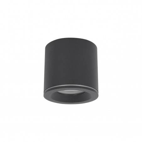Tubka Luna 1xGU10 czarna IP65 CL0103-BK YASKR