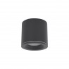 Tubka Luna 1xGU10 czarna IP65 CL0103-BK YASKR
