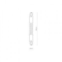 Łącznik elastyczny CTLS POWER FLEX CONNECTOR WHITE 8698 Nowodvorski