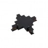 Łącznik krzyżowy CTLS RECESSED POWER X CONNECTOR BLACK 8680 Nowodvorski