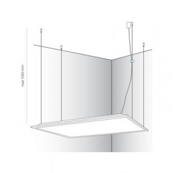 /CL ITAKA LED 40W, 4000K, ANGLE 100  8456 Nowodvorski