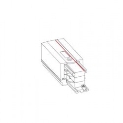Końcówka zasilająca CTLS PWR END CAP LEFT WHITE (PE-L) 8232 Nowodvorski