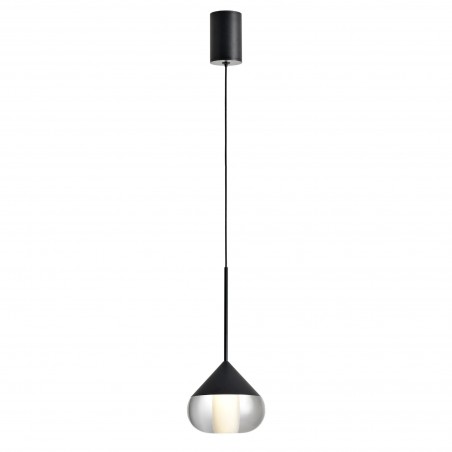 Lampa Wisząca Suza 1xLED czarna PL0103-BK YASKR