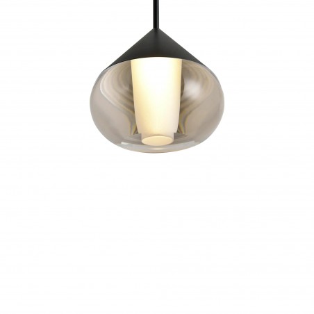 Lampa Wisząca Suza 1xLED czarna PL0103-BK YASKR