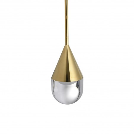 Lampa Wisząca Nata 1xLED złota PL0104-GD YASKR