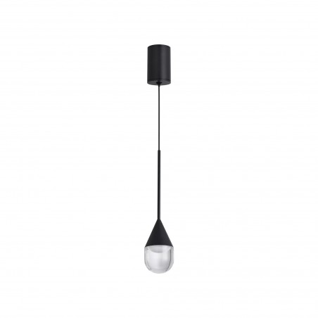 Lampa Wisząca Nata 1xLED czarna PL0104-BK YASKR