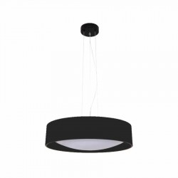 Hudson lampa wisząca czarna LP-043/1P BK