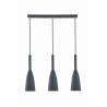 Solin 3 lampa wiszaca linia szara LP-181/3L GR