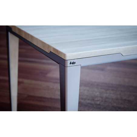 STO000353 DYLE ESSENCE 001 240x100, nowy dąb - nogi lustrzane King Home
