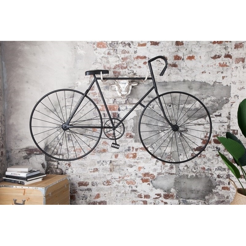 38442  INVICTA uchwyt ścienny STIERKOPF 47cm  srebrny King Home