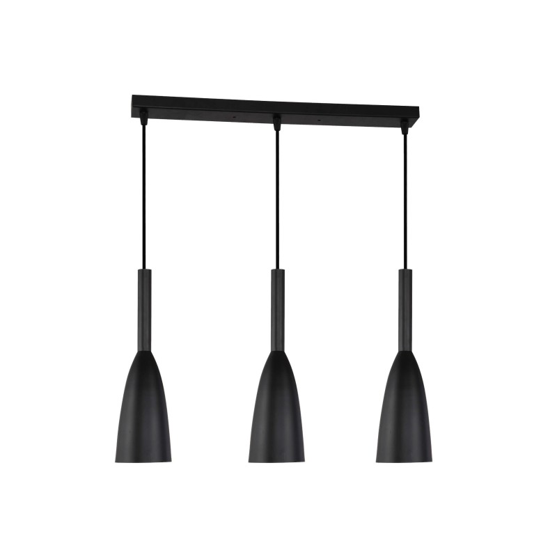 Lampa wisząca Solin wisząca 3xE27 czarna LP-181/3L BK Light Prestige