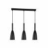 Lampa wisząca Solin wisząca 3xE27 czarna LP-181/3L BK Light Prestige