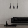 Lampa wisząca Solin wisząca 3xE27 czarna LP-181/3L BK Light Prestige