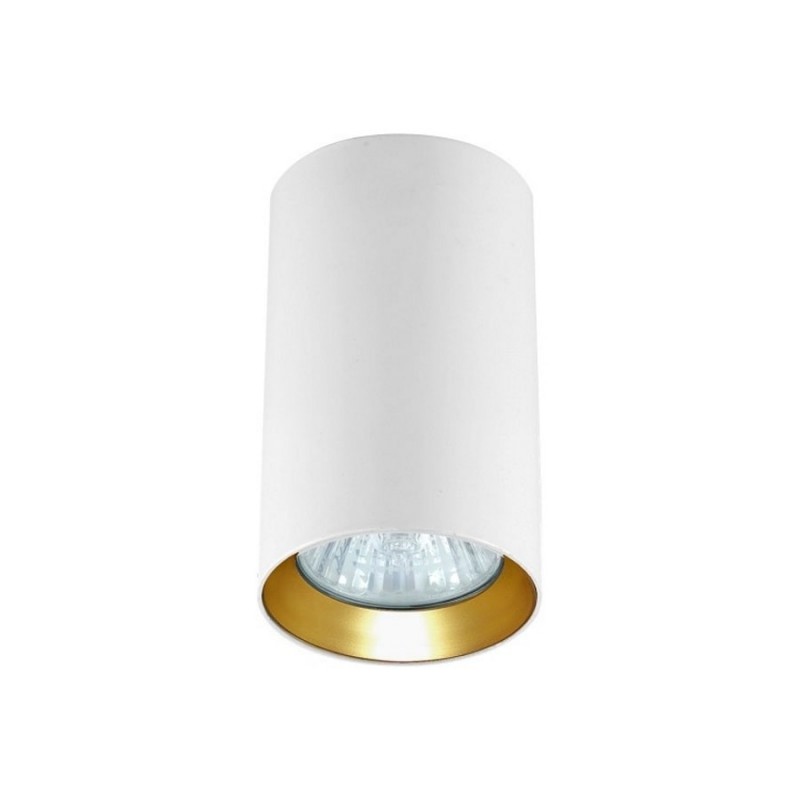 Oczko Manacor 9cm 1xGU10 biało/złota LP-232/1D - 90 WH/GD Light Prestige