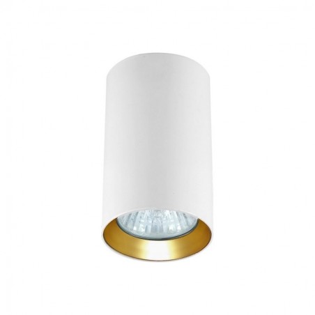 Oczko Manacor 9cm 1xGU10 biało/złota LP-232/1D - 90 WH/GD Light Prestige