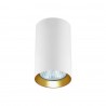 Oczko Manacor 9cm 1xGU10 biało/złota LP-232/1D - 90 WH/GD Light Prestige